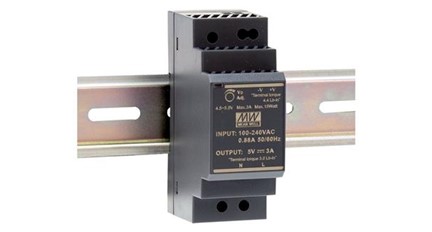 منبع تغذیه سوئیچینگ ریلی HDR-30-24