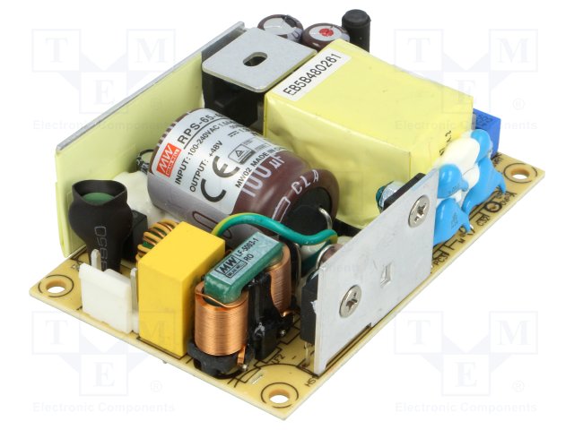 منبع تغذیه بدون قاب EPS-65S